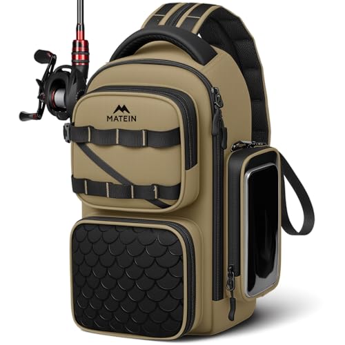 Fishing Sling Bag with Phone Pouch
