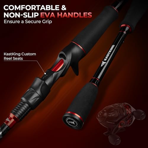 Brutus Twin Tip Baitcaster Combo (30 Reel, 6'0" M(2 Pcs + Extra Tip))
