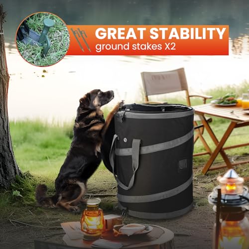 Outdoor Trash Can