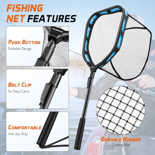 Fishing Net with Floating Fish Basket