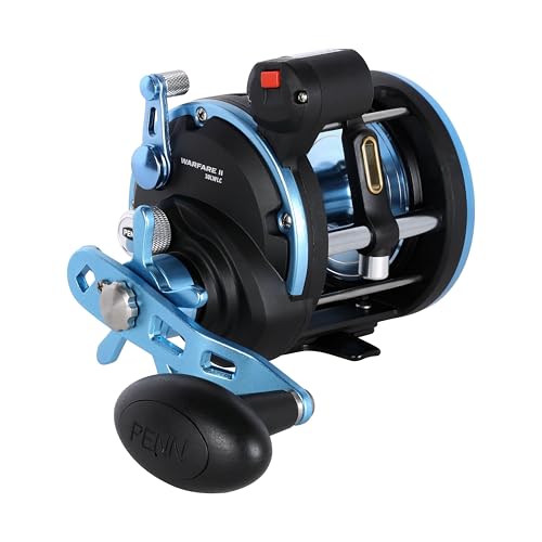 Warfare II Level Wind Conventional Fishing Reel (New Model / 30 - Line Counter)