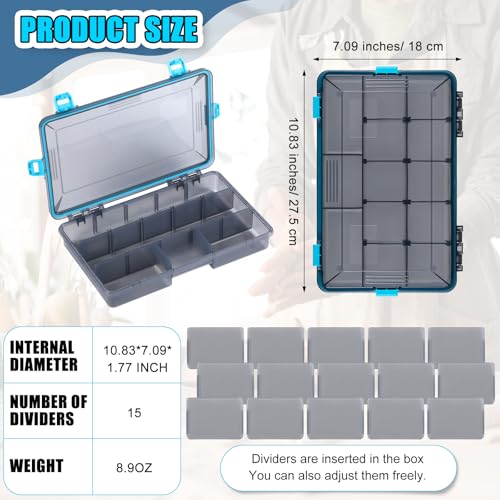 Fishing Tackle Box Waterproof Tackle Tray