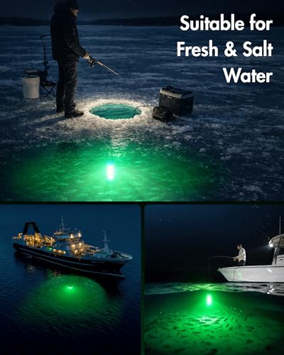 Underwater Green Fishing Light