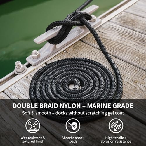 Double Braided Nylon Dock Lines 3