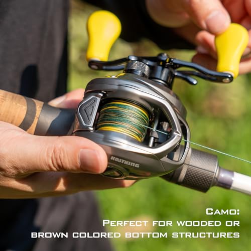 Superpower Silky8 Braided Fishing Line (X8-Camo / 6LB(300 Yds))