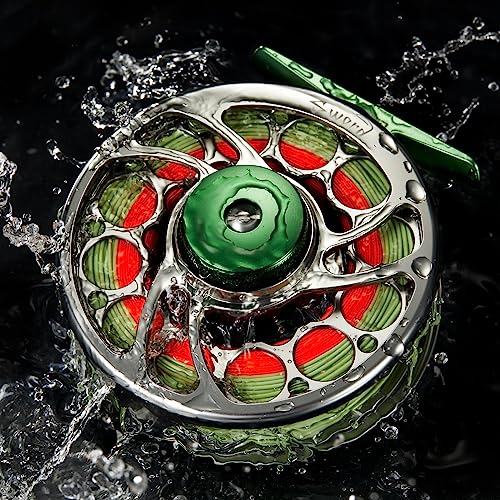 Sword Fly Fishing Reel (Gunmetal-With Line / 5/6wt)