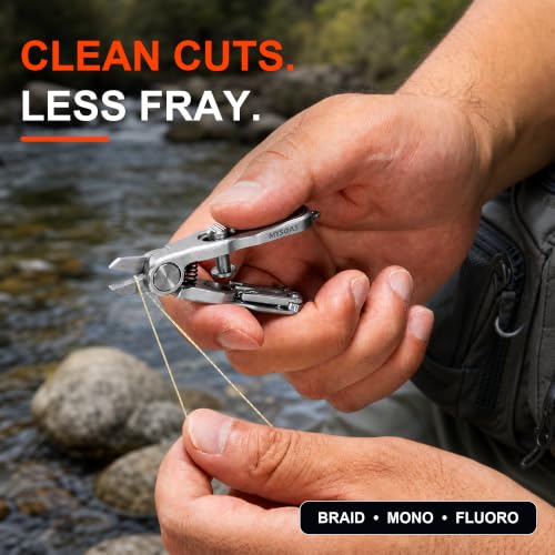 Fishing Line Cutter with Retractor