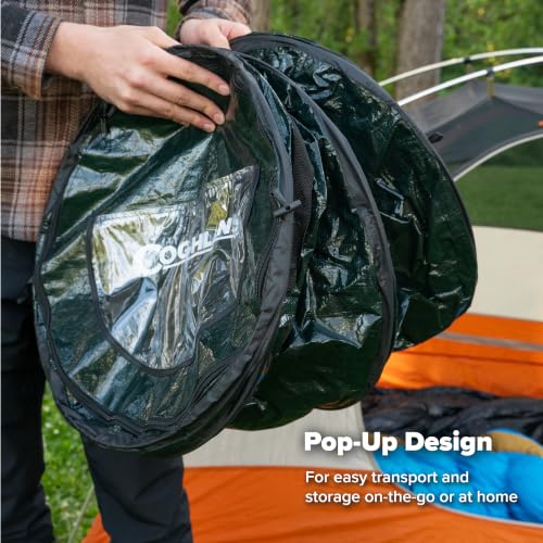 Pop Up Lightweight Trash & Recycle Can (Trash & Recycle Can Set - 29.5 Gallon / Large)