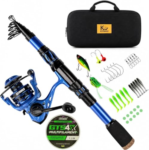 Telescopic Fishing Combo Kit with EVA Bag