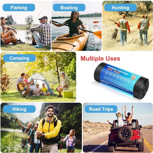 25 Camping Toilet Bags (25PCS)