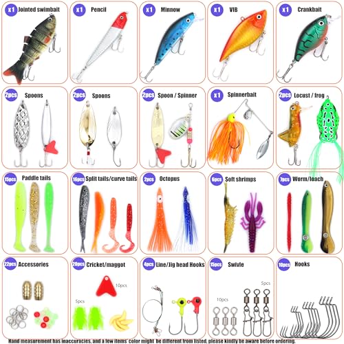Topwater Floating Lures (130pcs)