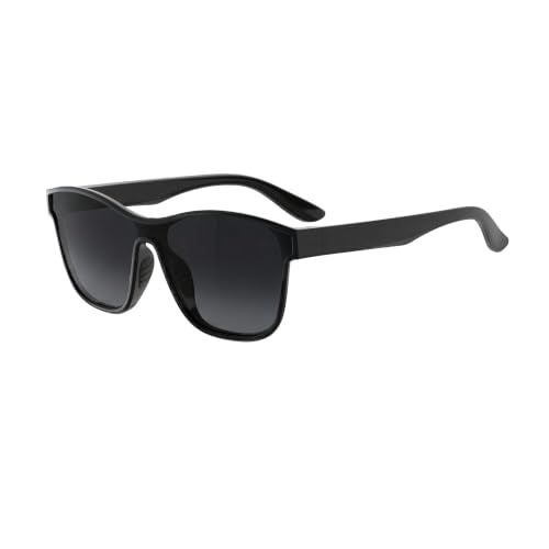 One Piece Shield Sunglasses for Women Men