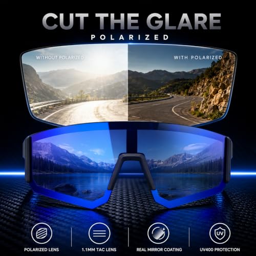 3 Pack Polarized Sports Sunglasses UV400