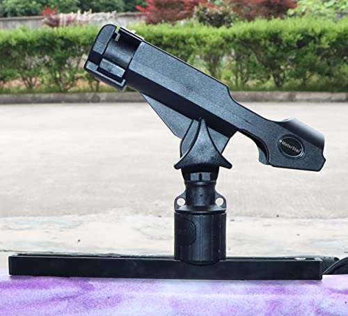New Upgrade 360 Degrees MiniPort Fishing Rod Holder with Mini Rod Holder