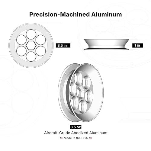 Aluminum Fishing Hand Line Reel Pocket