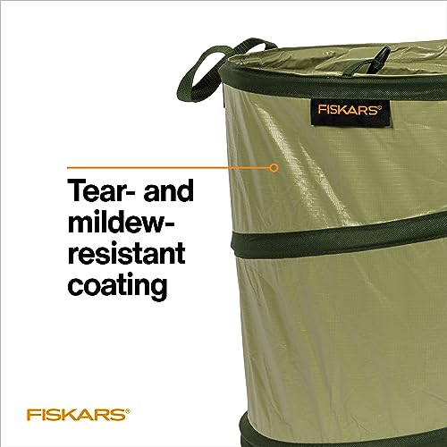 Kangaroo Collapsible Garden Bag with Heavy Duty Hardshell Bottom for Leaf and Yard Waste