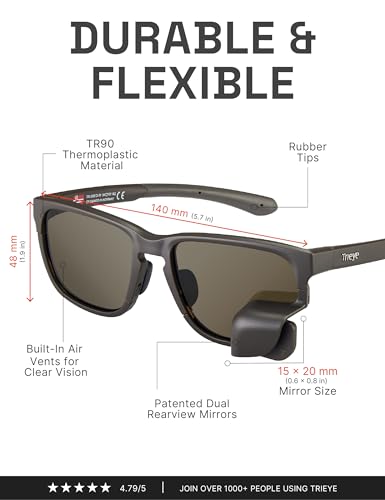 Classic Cycling Glasses with Rear
