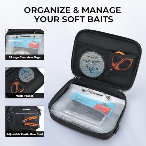 BaitSpace 50L Fishing Backpack with 4 Tackle Boxes