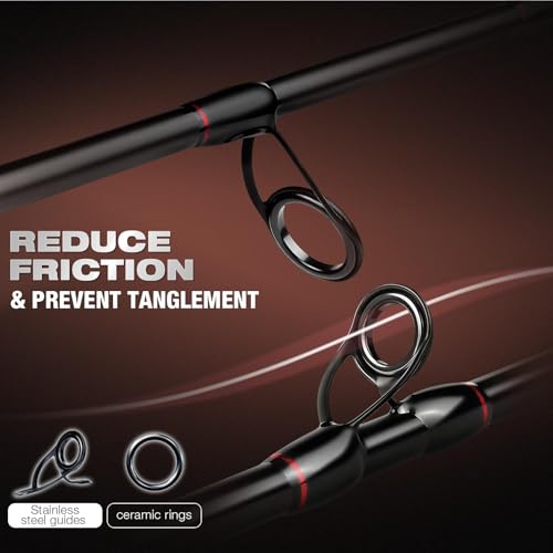 Fishing Rod and Reel Combo (cast-7'0''-mh-left handed)