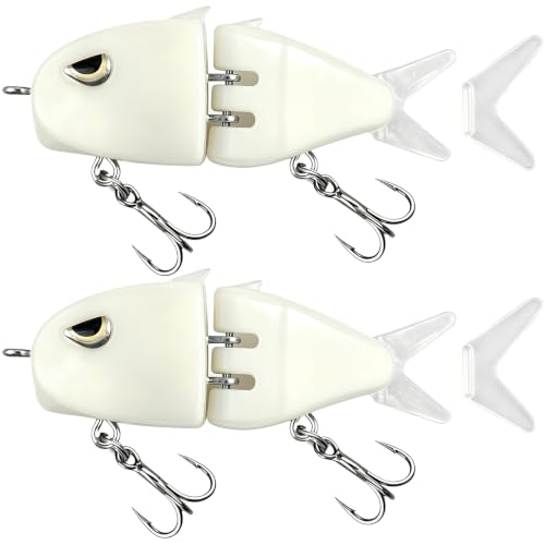 Topwater Fishing Lures with Rotating Tail