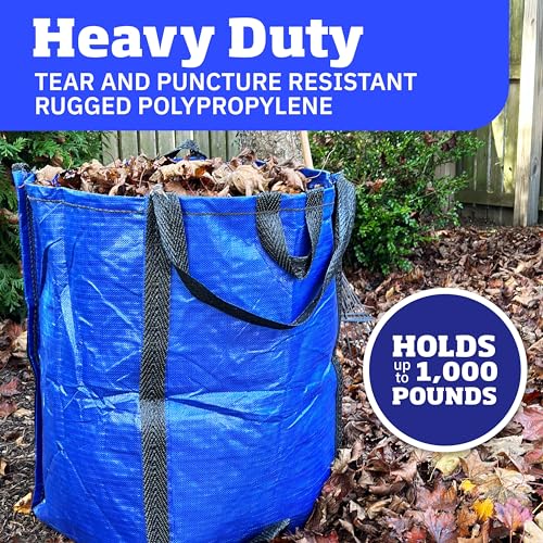 Heavy Duty Home and Yard Bags (Blue)