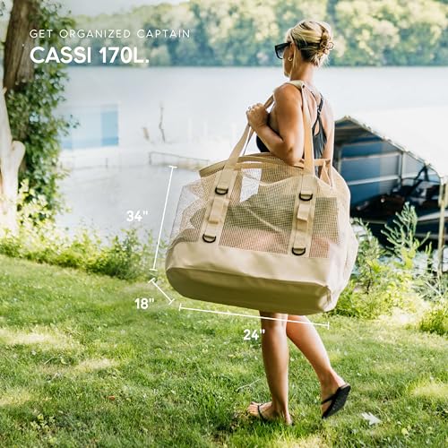 Boat Gear Heavy Duty Outddor CASSI Tote Boat Bag (Sandstone / 170 Liter)