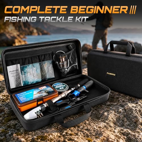 Fishing Rod and Reel Combo with Telescopic Fishing Pole