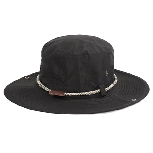 Waterproof Wide Brim Bucket Sun Hat Boonie Hat for Men & Women