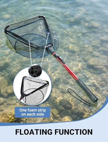 Upgraded Foldable Floating Fishing Net