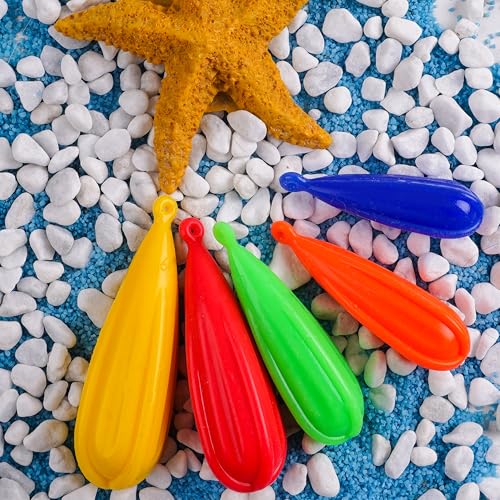 Fishing Practice Plugs Bait Casting Practice Plugs 5 Size Mixed Colors Silicone Weights Fishing Practice Plug for Kids Beginners Improving Throwing Casting Skills