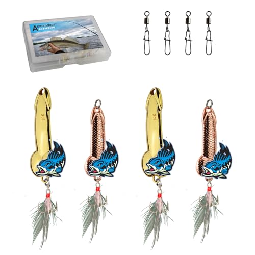 Bass Fishing Lure (Gold, Rose Gold / 20g,15g)