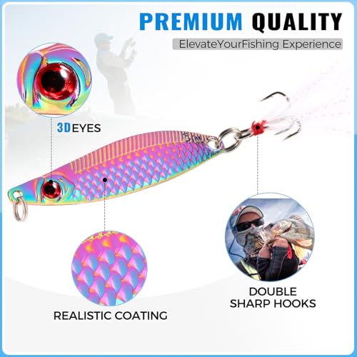 Fishing Lures Spinner Baits (32pcs spinner set with box)