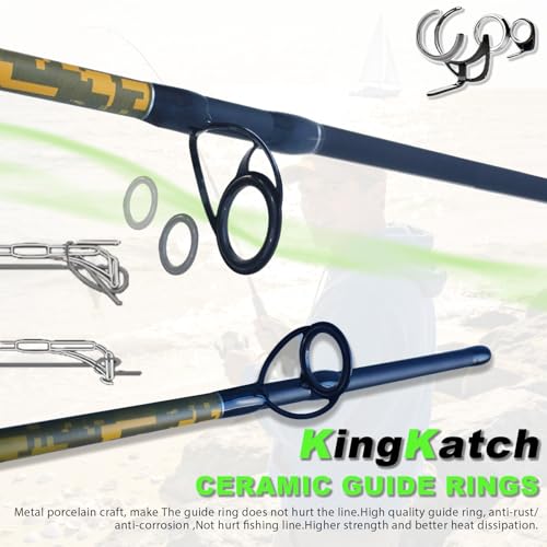 Medium Heavy Spinning Fishing Rod (A-DHF-7')