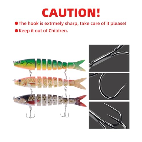 Fishing Lures (A4(5.3in 0.6oz))