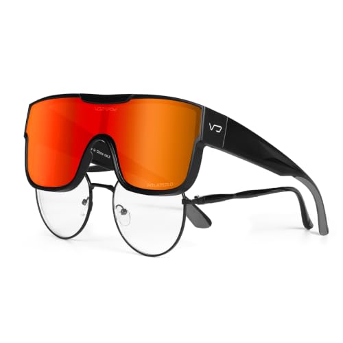 Polarized Fit Over Glasses Sunglasses for Men Women UV Protection