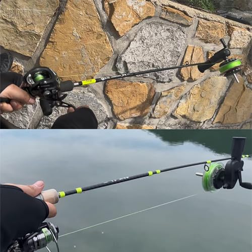 Black Pig Shaped Fishing Line Winder Spooler