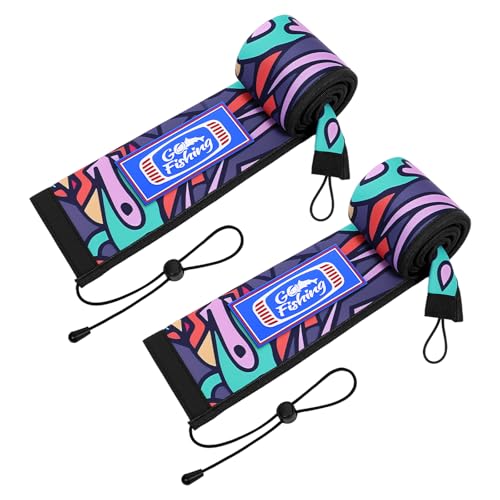 Fishing Rod Socks (Midnight Purple / 58" x 2pcs)