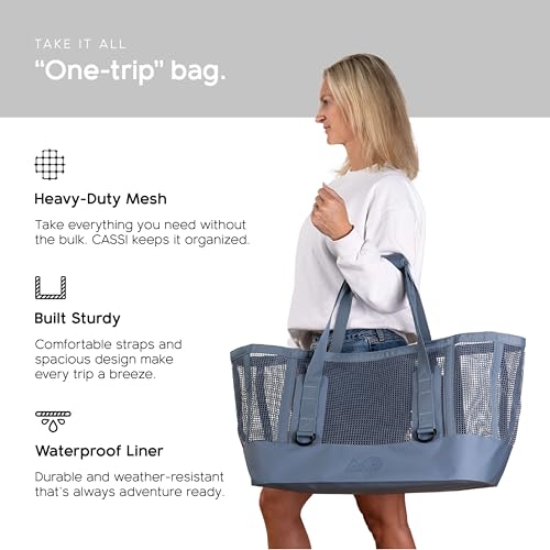 Boat Gear Heavy Duty Outddor CASSI Tote Boat Bag (Steel Blue / 70 Liter)