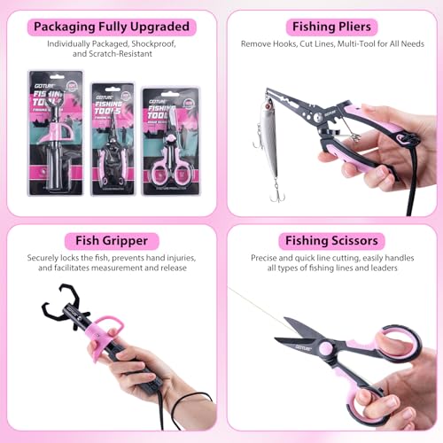 Pink Fishing Rod and Reel Combo (Pink Pole - Sparkling Sling Bag with 3600 Trays / 6FT/1.8M)