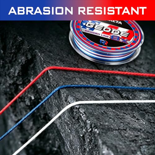 Geode Braided Fishing Line (Patriot / 30LB(300YDS))