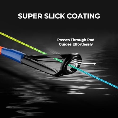 Superpower Braided Fishing Line (X4-Camo Aqua / 8LB(150 Yds))
