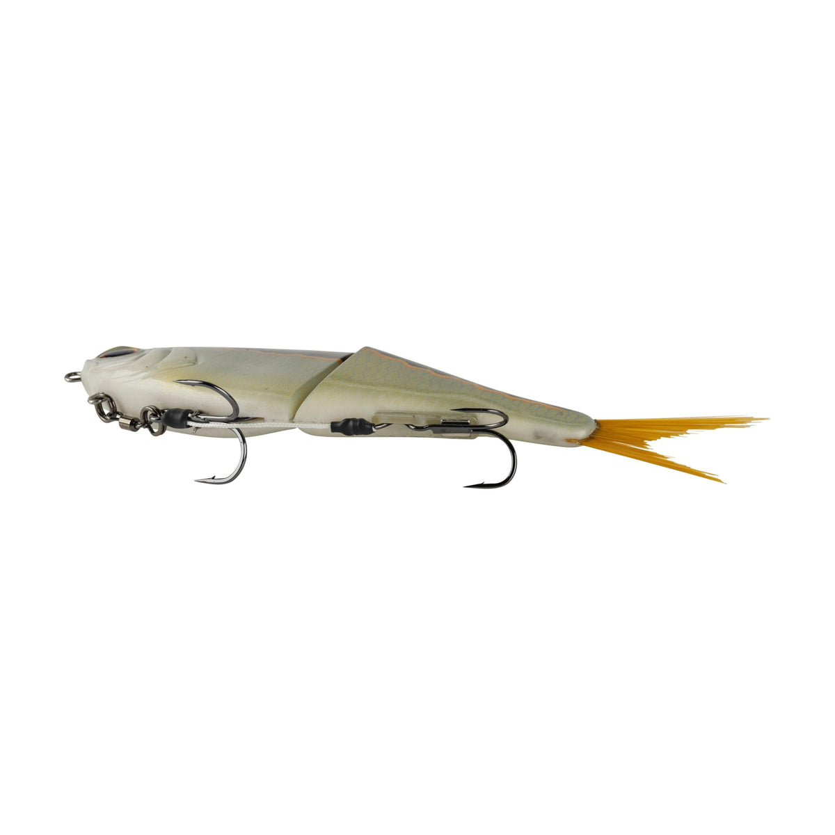 PowerBait Chop Block Fishing Soft Bait (Golden Shiner / 8 in - 2.2 oz)