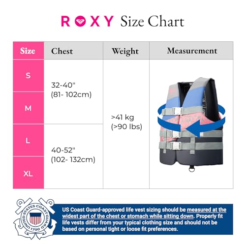 Women's Life Jacket (Blue Pink / Small-Medium)