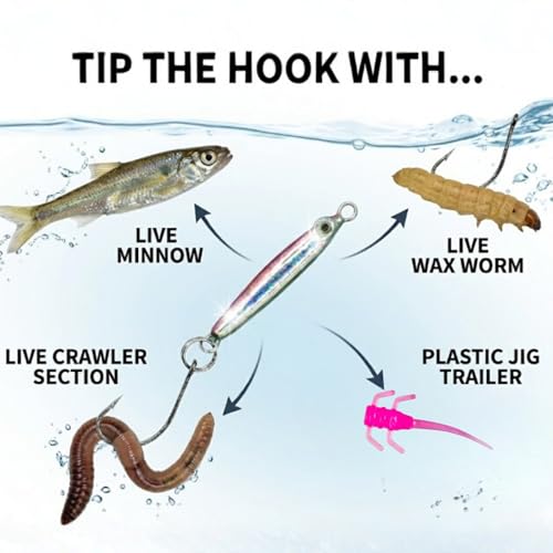 5Pack Jigging Spoon (small / 3g)