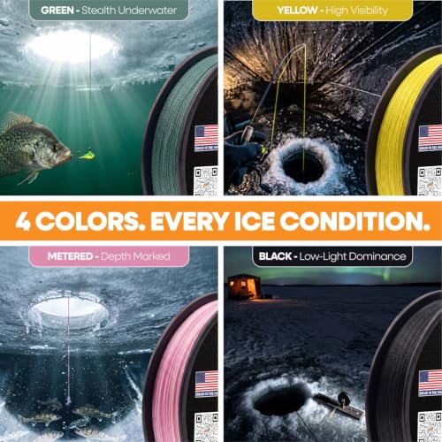 Icetamer Ice Fishing Braided Fishing Line 4
