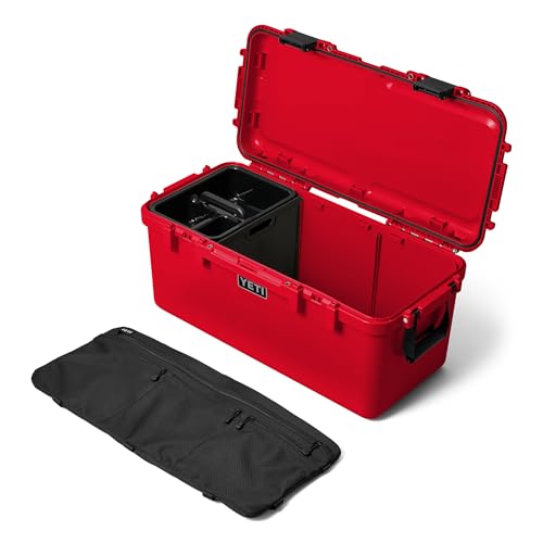 LoadOut 60 GoBox Divided Waterproof Cargo Case (Rescue Red / GoBox 60)