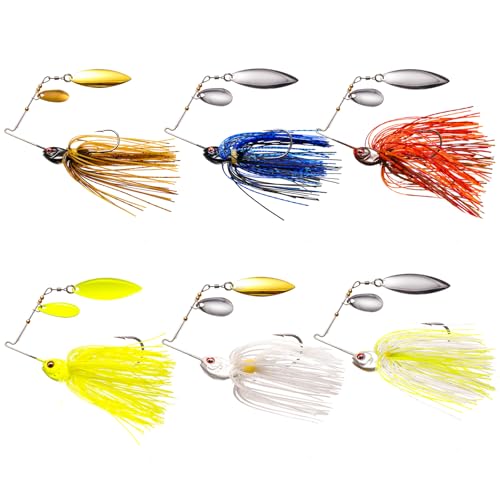 Fishing Lure Spinner baits for Freshwater and Saltwater