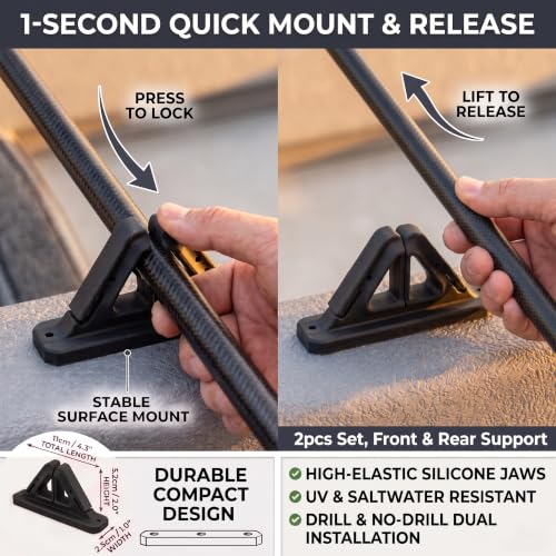 Fishing Rod Holder (Black)