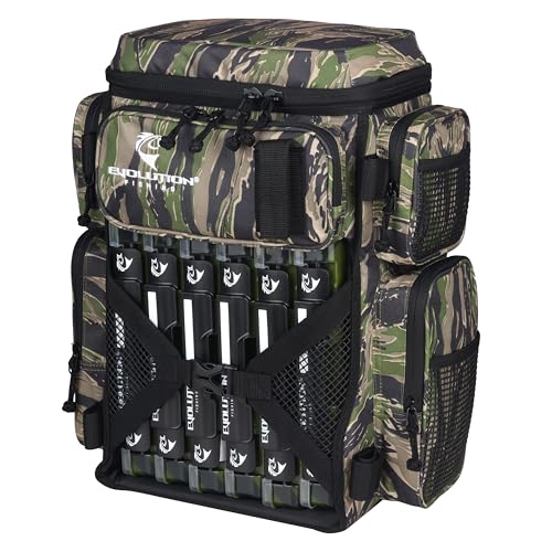 Evolution Fishing Drift Series Tackle Backpack (3600 / Tiger Stripe)