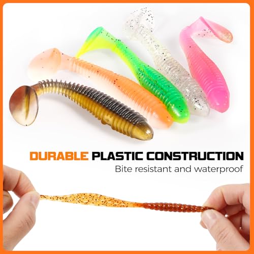 Crappie Fishing Lures (Orange)